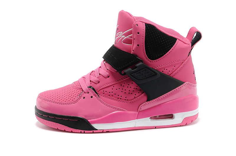 basket jordan femme grise et rose