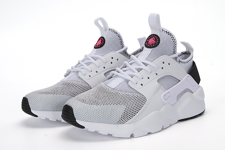 nike huarache homme argent