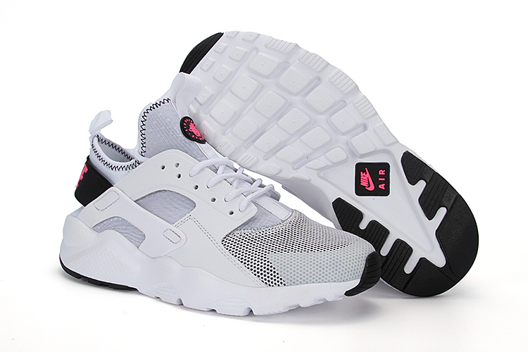 nike huarache homme argent